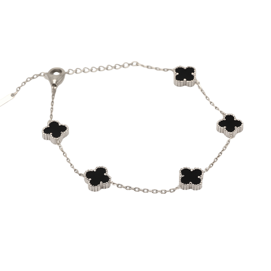 316L Çelik Yonca Bileklik