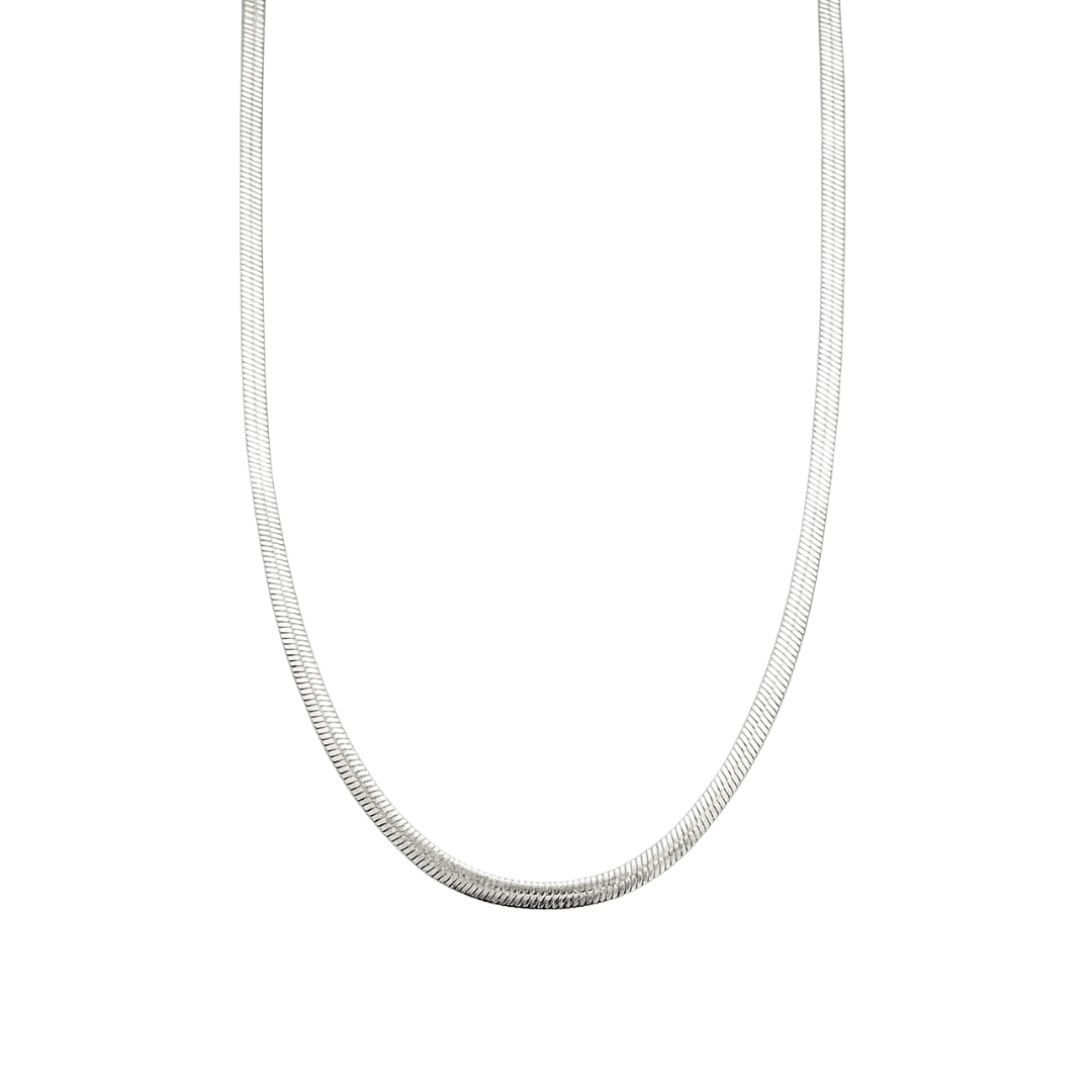 İtalyan Çelik Kolye 60cm
