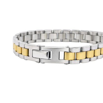 316L Kordon Gold Çelik Bileklik