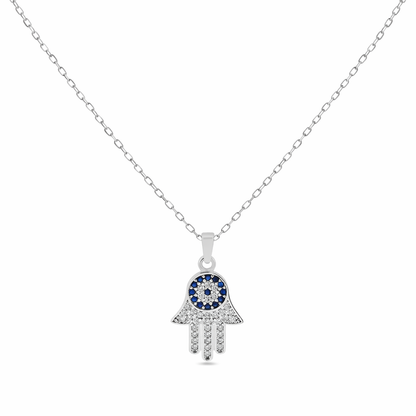 Hamsa Çelik Kolye