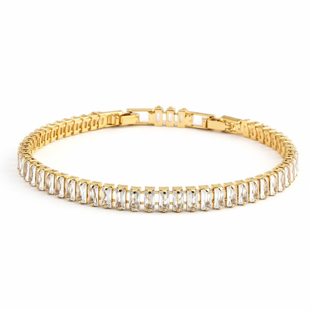 Su Yolu Çelik Gold Bileklik