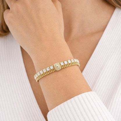 VIP 14K Zirkon Taş Bileklik